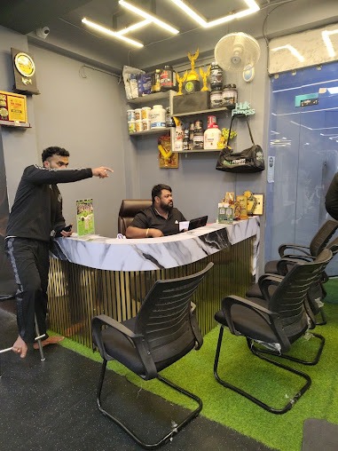 Premium gym interior at Hulk Fitness Patna
